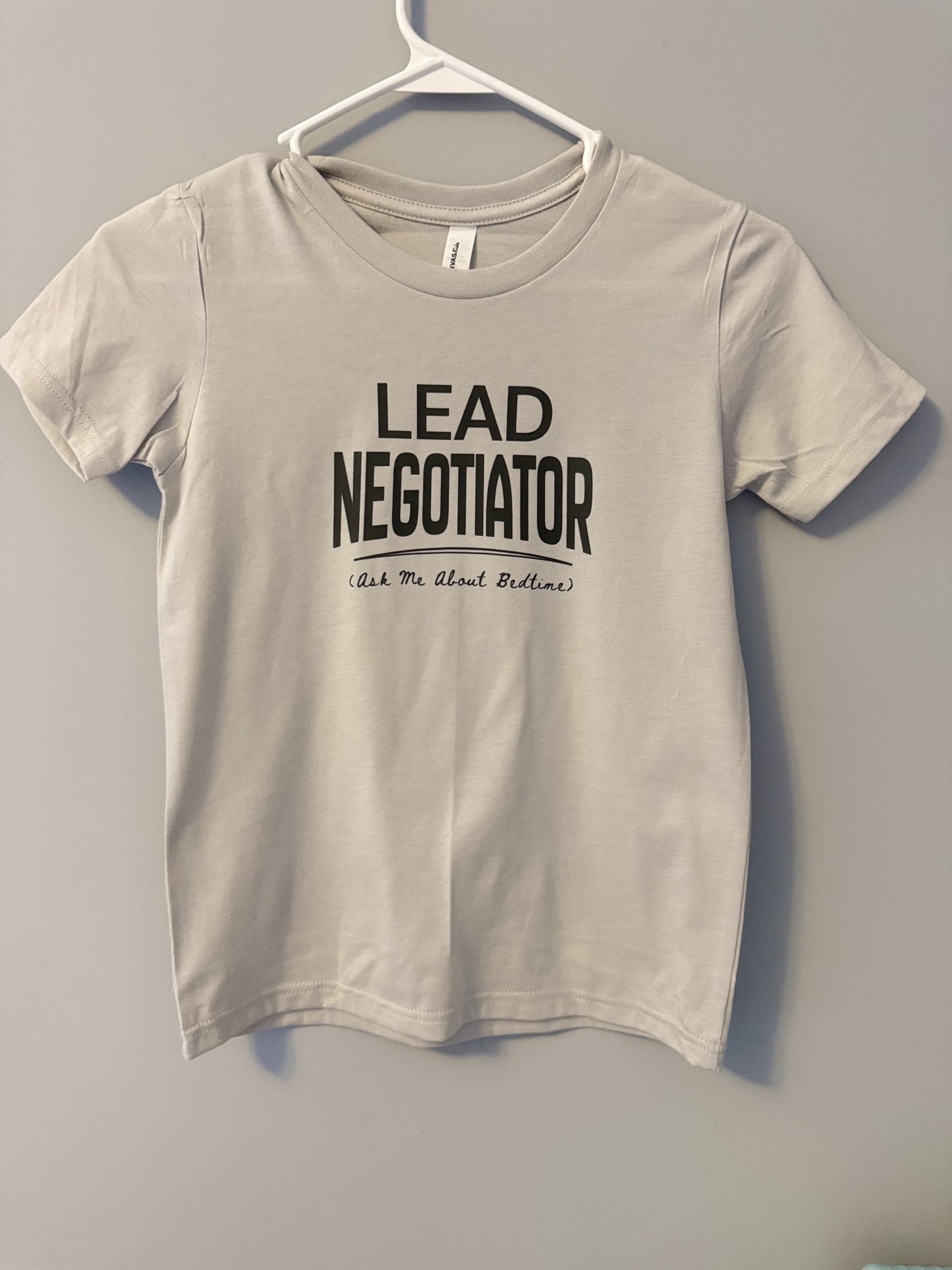 Lead Negotiator. — Kids Tee (Toddler + Youth)